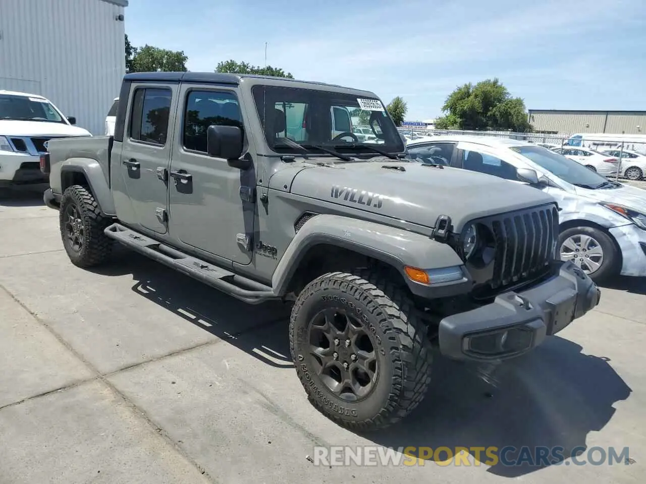 4 Фотография поврежденного автомобиля 1C6HJTAG3PL552959 JEEP GLADIATOR 2023