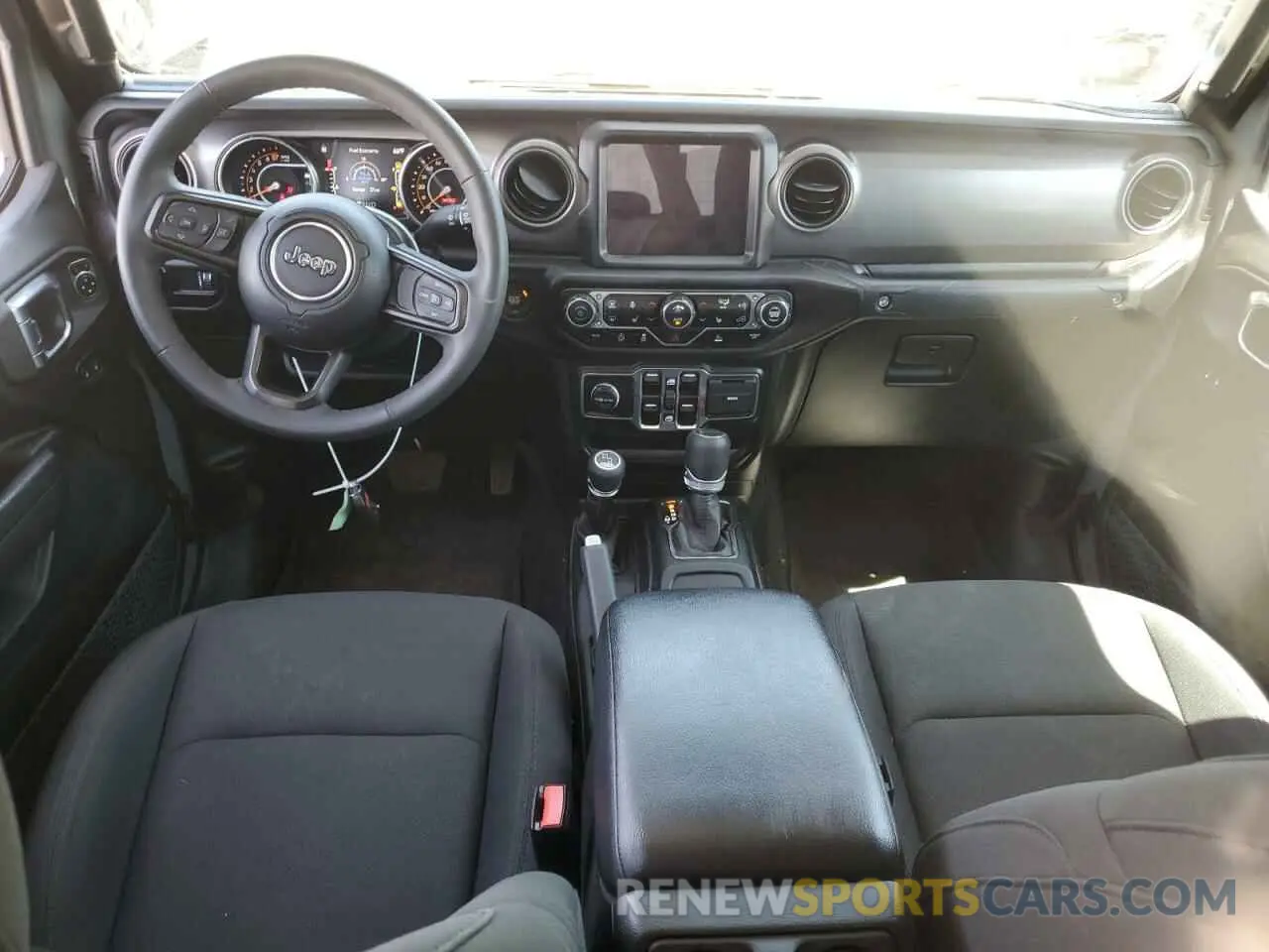 8 Фотография поврежденного автомобиля 1C6HJTAG3PL552959 JEEP GLADIATOR 2023