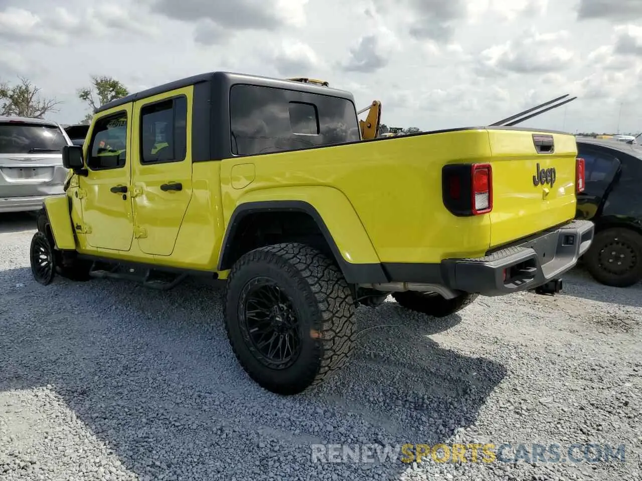 2 Фотография поврежденного автомобиля 1C6HJTAG3PL572662 JEEP GLADIATOR 2023