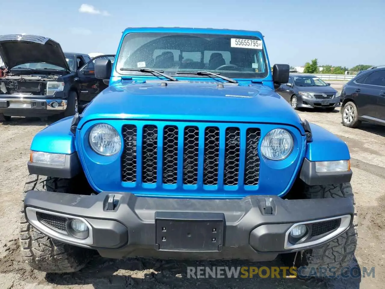 5 Фотография поврежденного автомобиля 1C6HJTAG4PL541999 JEEP GLADIATOR 2023