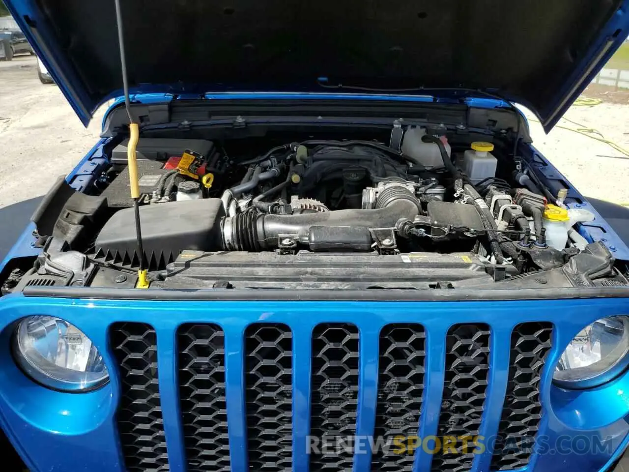 11 Photograph of a damaged car 1C6HJTAG4PL562366 JEEP GLADIATOR 2023