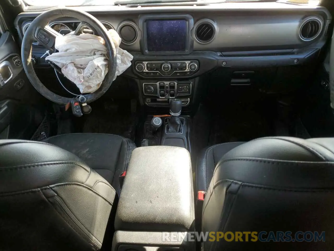 8 Фотография поврежденного автомобиля 1C6HJTAG5PL512558 JEEP GLADIATOR 2023