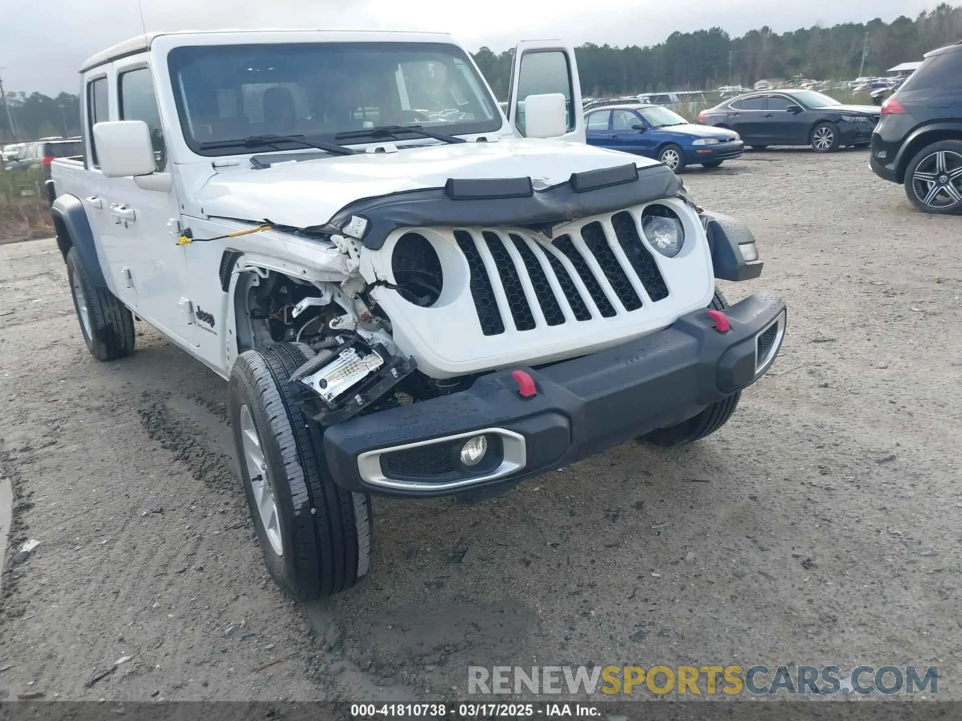 6 Фотография поврежденного автомобиля 1C6HJTAG5PL533913 JEEP GLADIATOR 2023