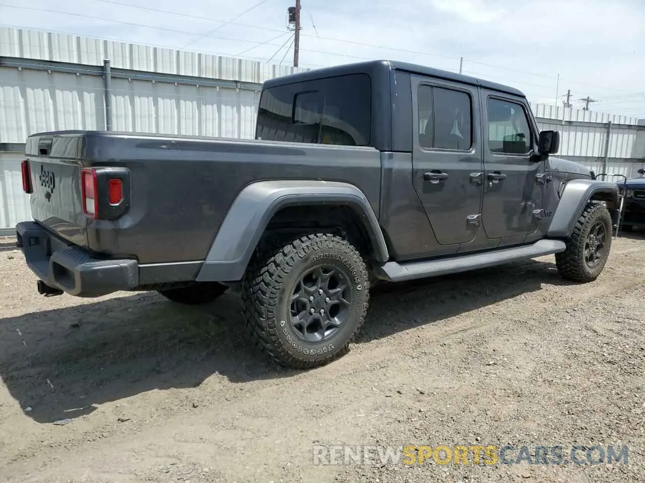 3 Фотография поврежденного автомобиля 1C6HJTAG5PL562148 JEEP GLADIATOR 2023
