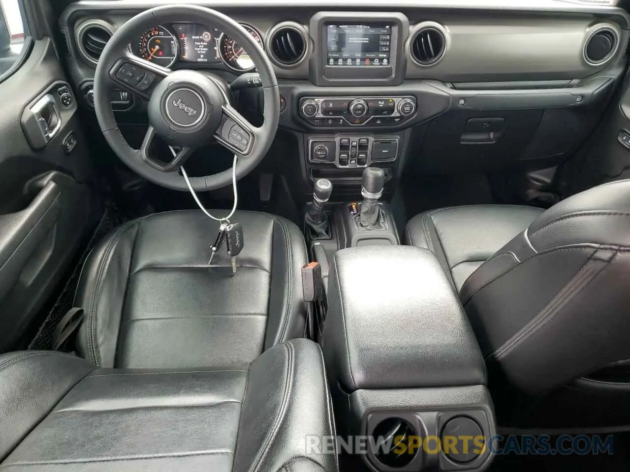 8 Фотография поврежденного автомобиля 1C6HJTAG5PL562148 JEEP GLADIATOR 2023