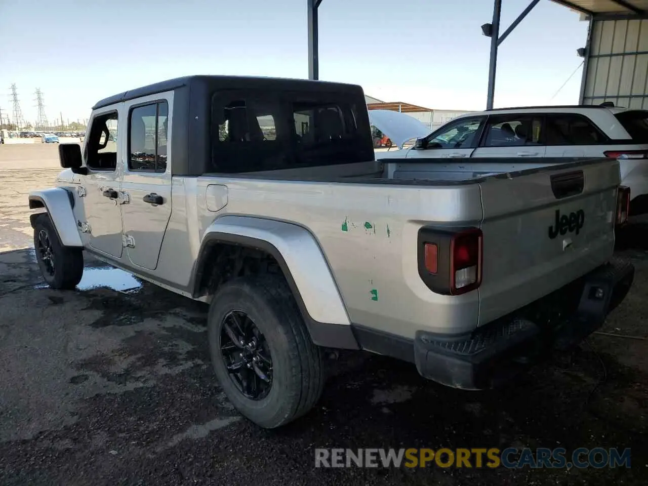 2 Photograph of a damaged car 1C6HJTAG6PL506946 JEEP GLADIATOR 2023