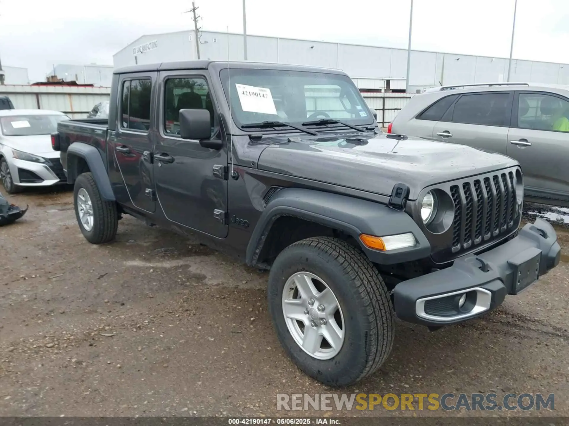 1 Photograph of a damaged car 1C6HJTAG6PL524105 JEEP GLADIATOR 2023