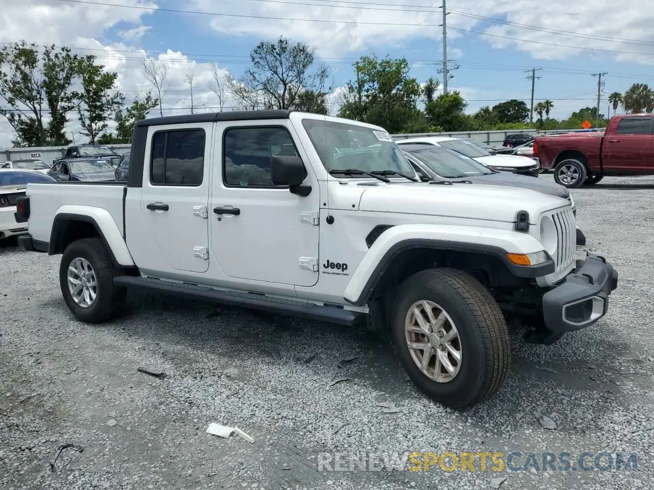 4 Photograph of a damaged car 1C6HJTAG6PL535119 JEEP GLADIATOR 2023