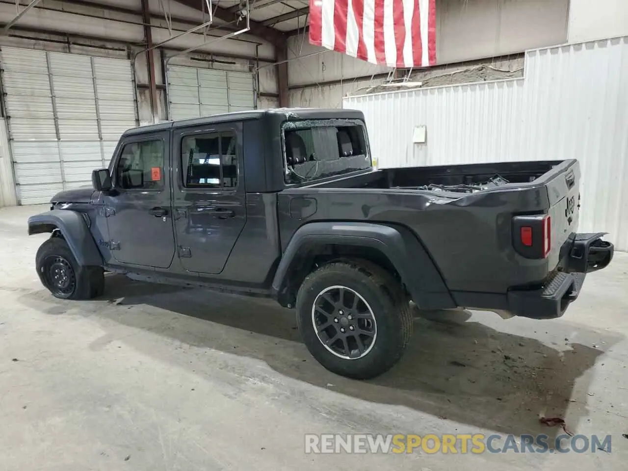 2 Фотография поврежденного автомобиля 1C6HJTAG6PL584627 JEEP GLADIATOR 2023