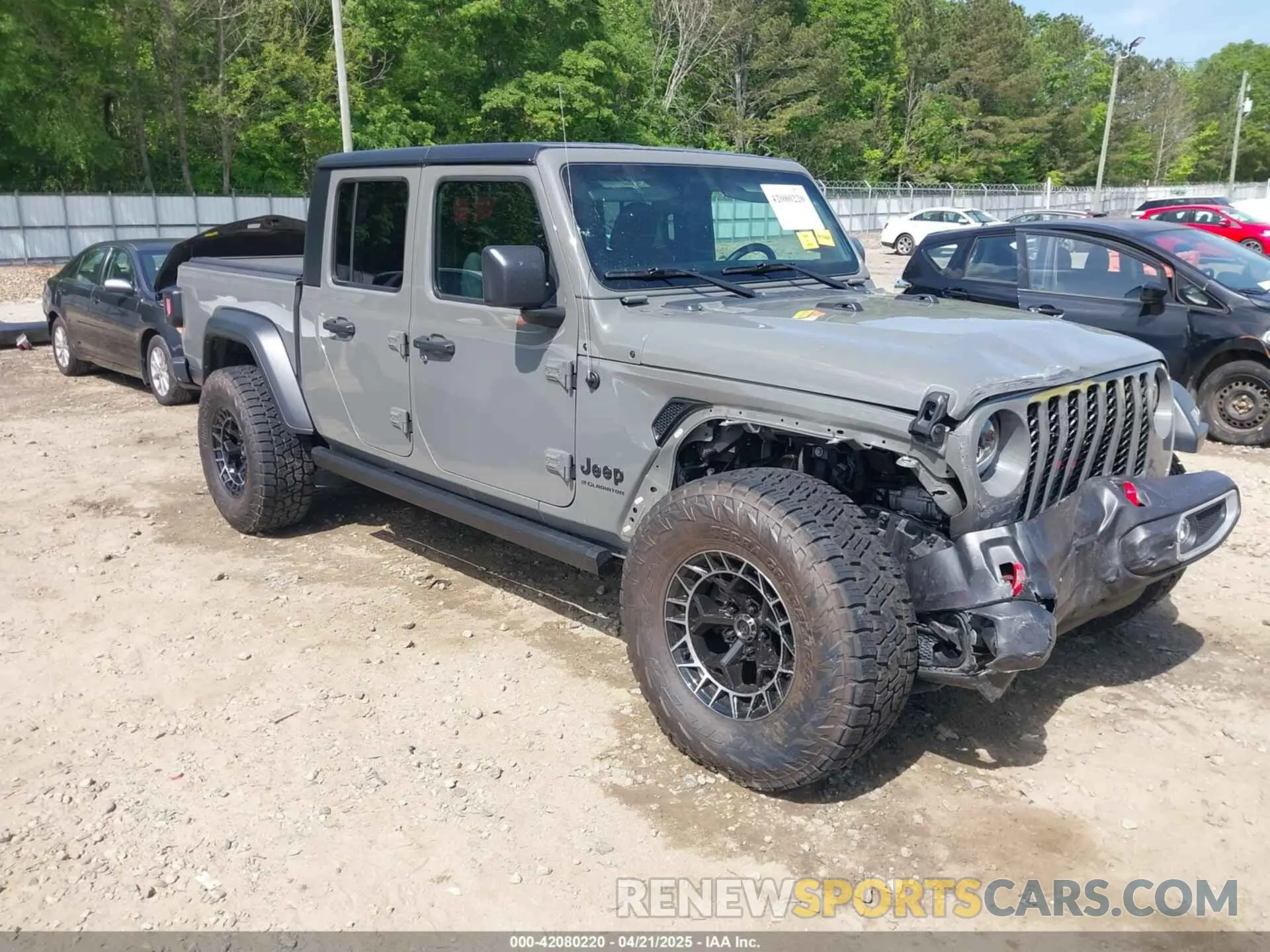 1 Photograph of a damaged car 1C6HJTAG7PL522721 JEEP GLADIATOR 2023
