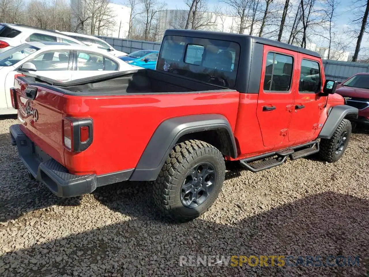 3 Фотография поврежденного автомобиля 1C6HJTAG7PL556318 JEEP GLADIATOR 2023