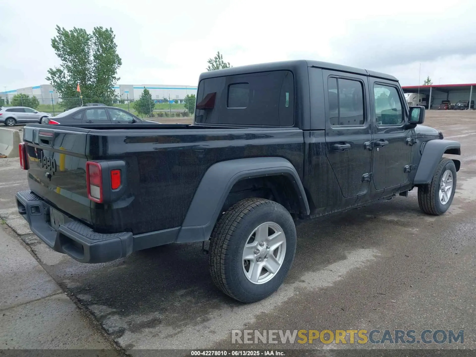 4 Фотография поврежденного автомобиля 1C6HJTAG8PL522548 JEEP GLADIATOR 2023