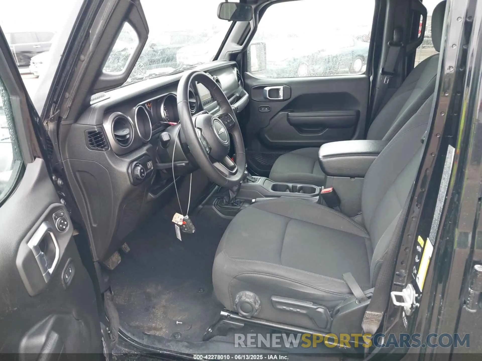 5 Фотография поврежденного автомобиля 1C6HJTAG8PL522548 JEEP GLADIATOR 2023