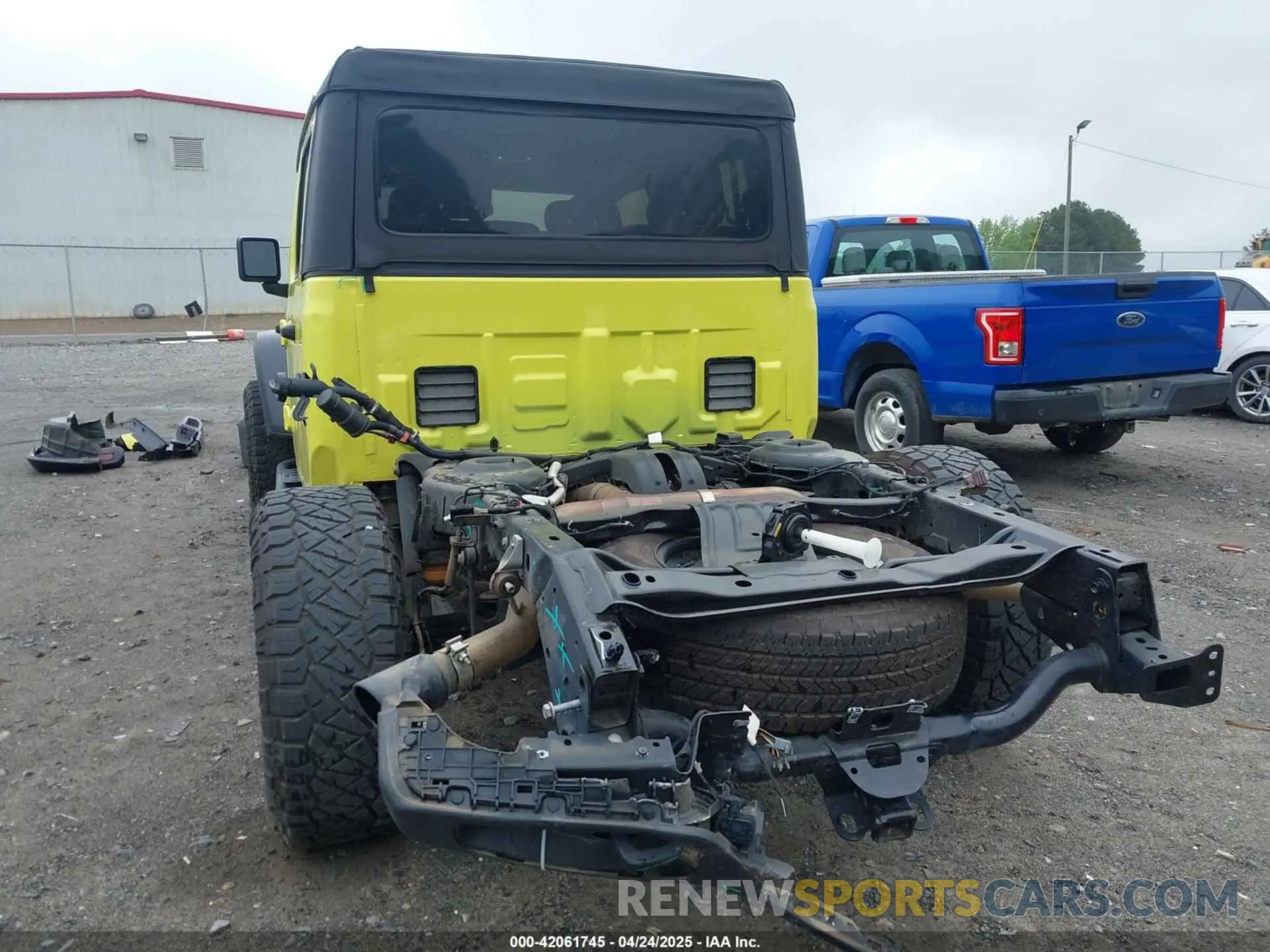6 Фотография поврежденного автомобиля 1C6HJTAG8PL535820 JEEP GLADIATOR 2023