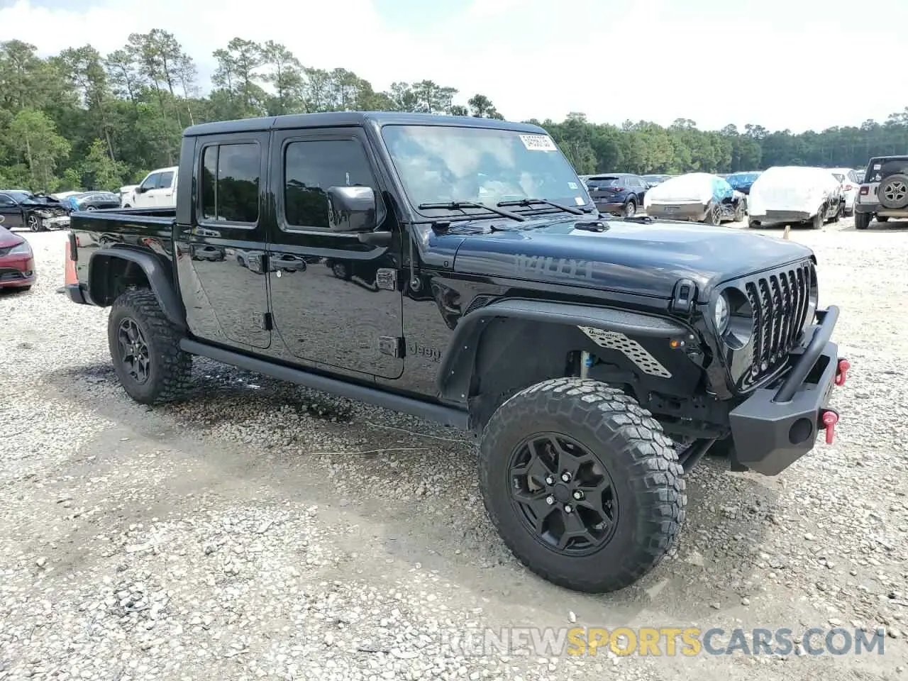 4 Фотография поврежденного автомобиля 1C6HJTAG9PL525183 JEEP GLADIATOR 2023
