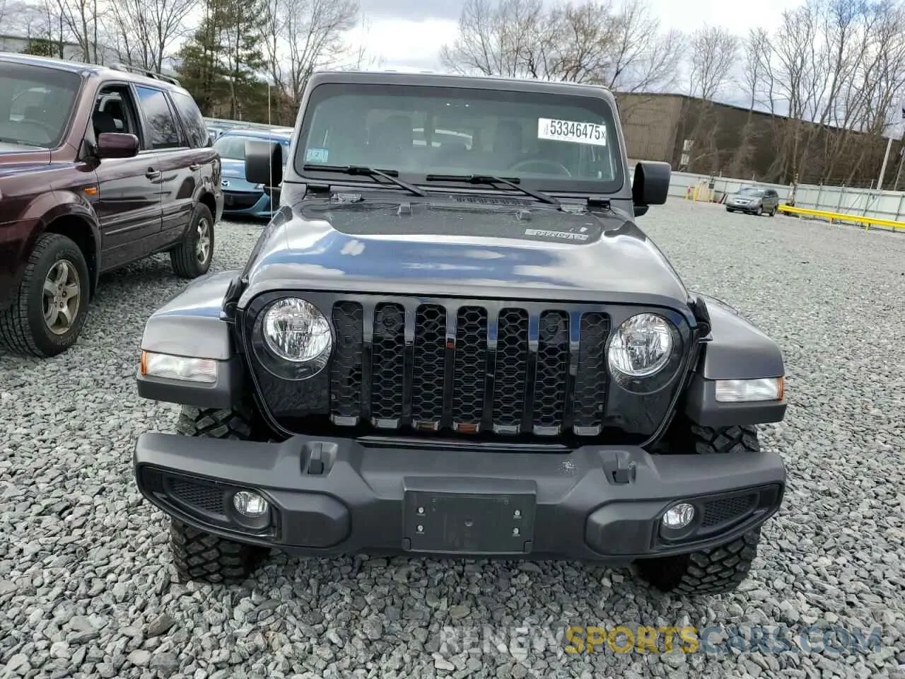 5 Photograph of a damaged car 1C6HJTAG9PL572388 JEEP GLADIATOR 2023