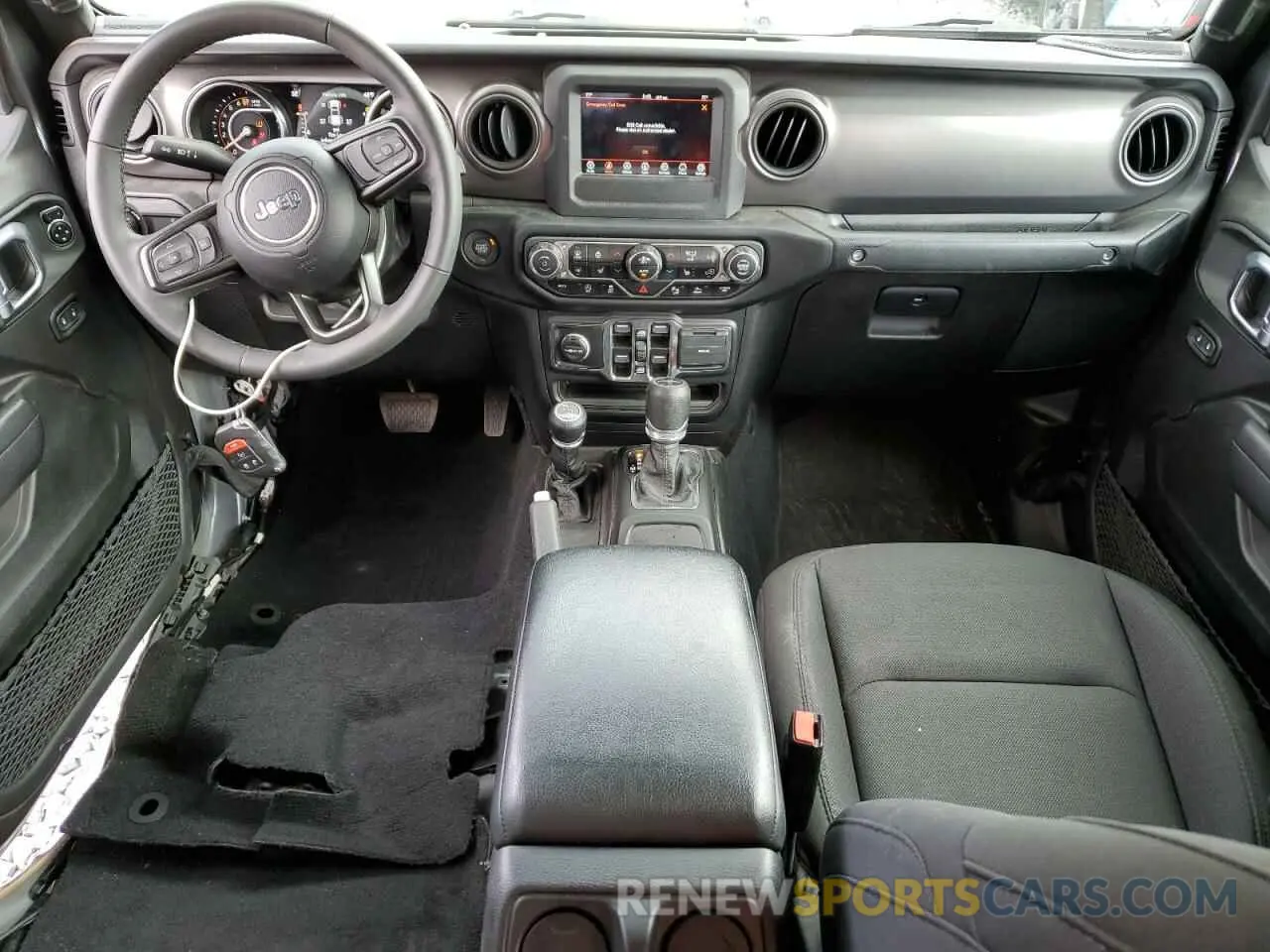 8 Photograph of a damaged car 1C6HJTAG9PL572388 JEEP GLADIATOR 2023