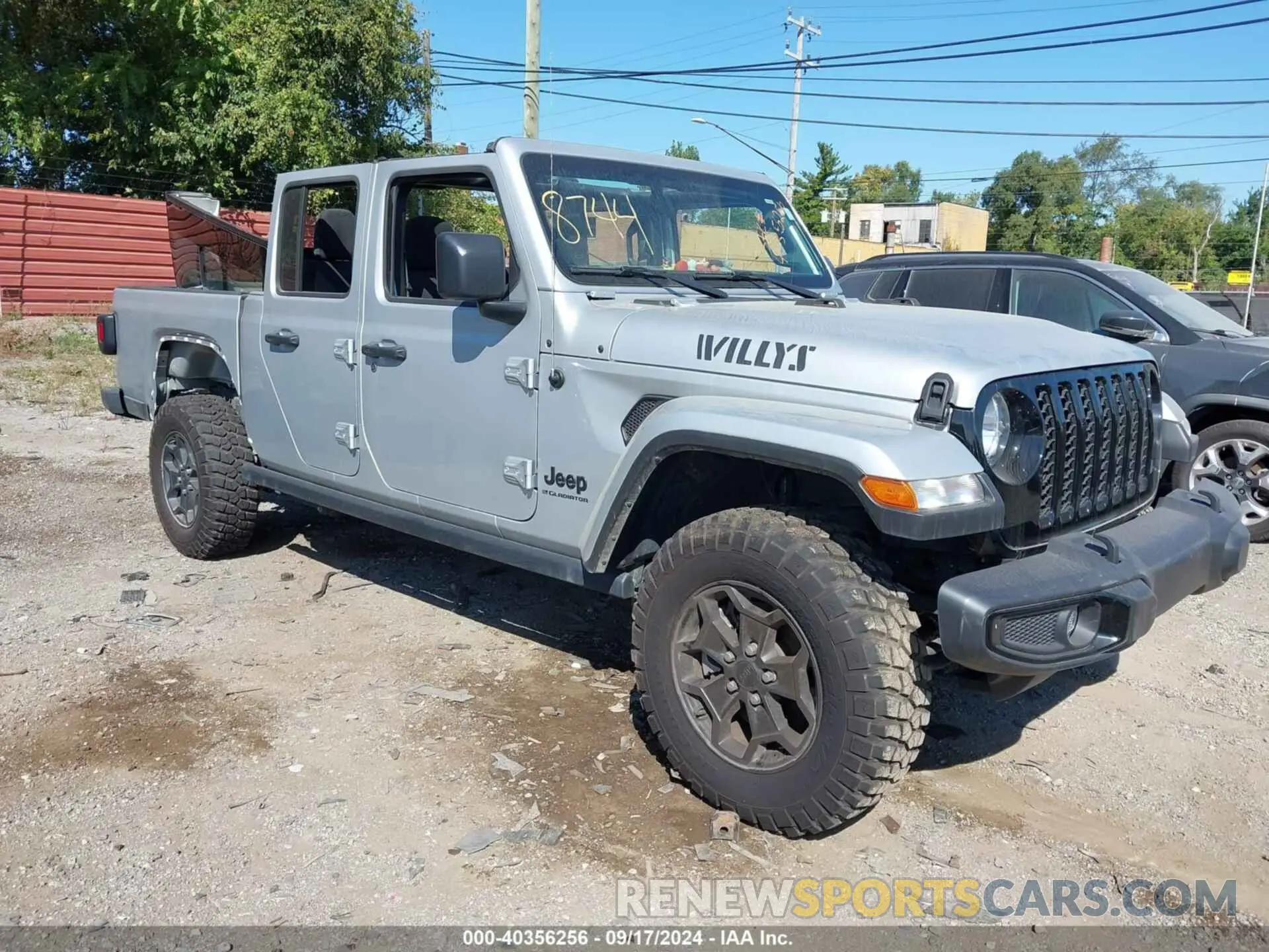 1 Photograph of a damaged car 1C6HJTAGXPL518744 JEEP GLADIATOR 2023