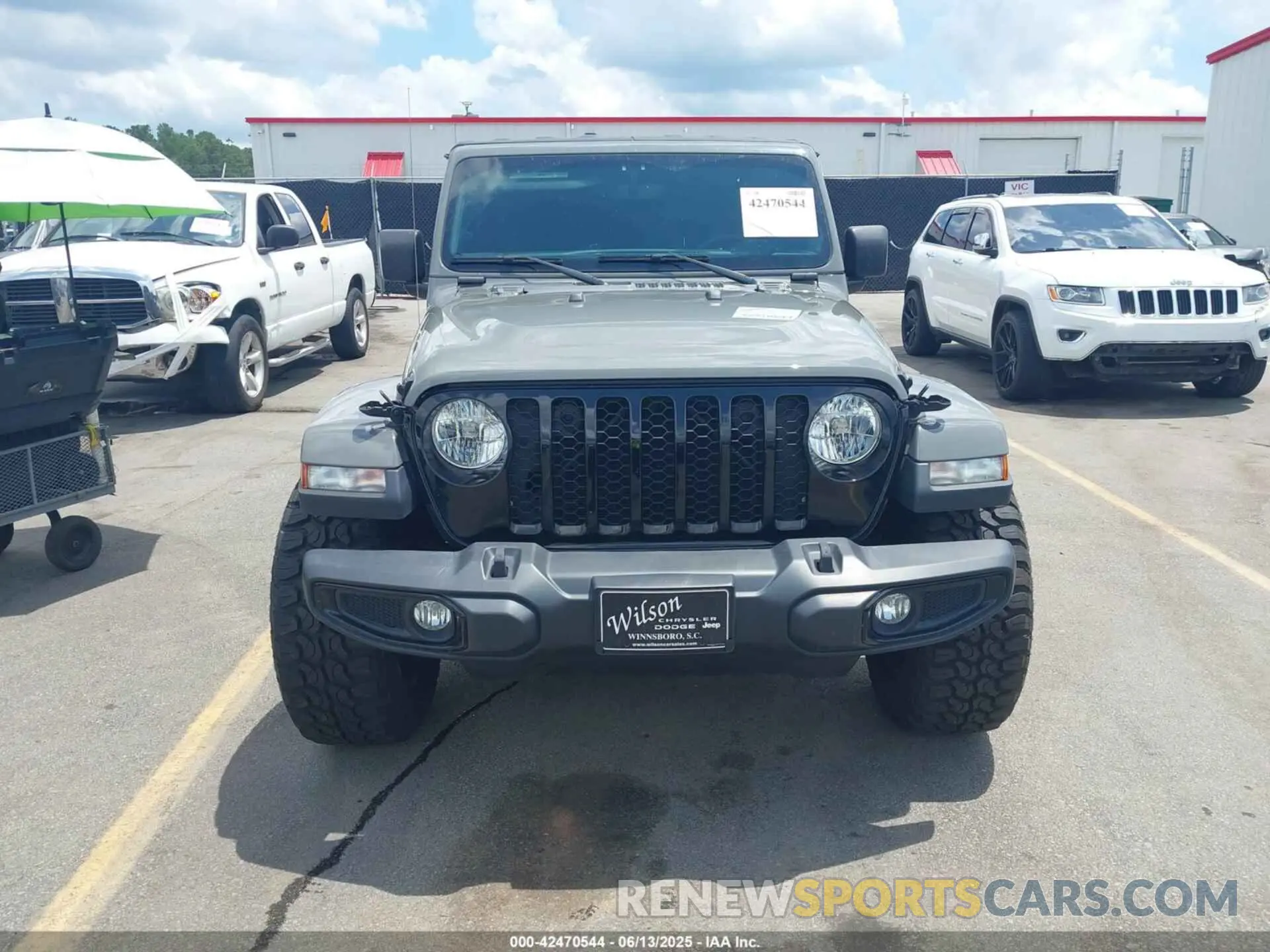 12 Фотография поврежденного автомобиля 1C6HJTAGXPL531557 JEEP GLADIATOR 2023