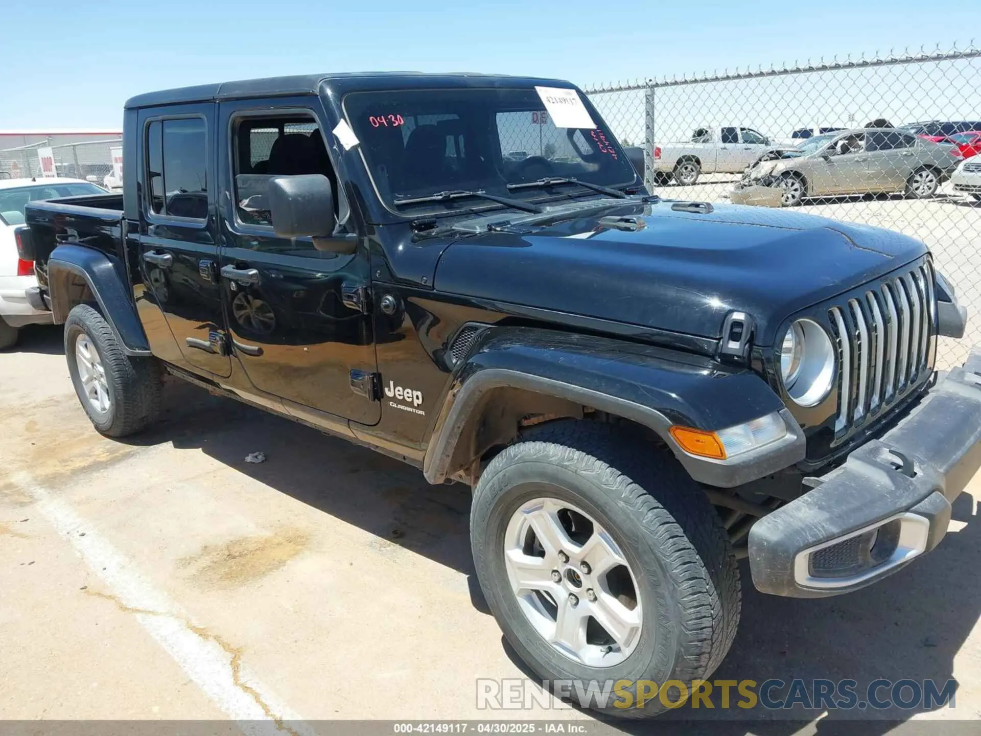 6 Photograph of a damaged car 1C6HJTFG0PL564298 JEEP GLADIATOR 2023