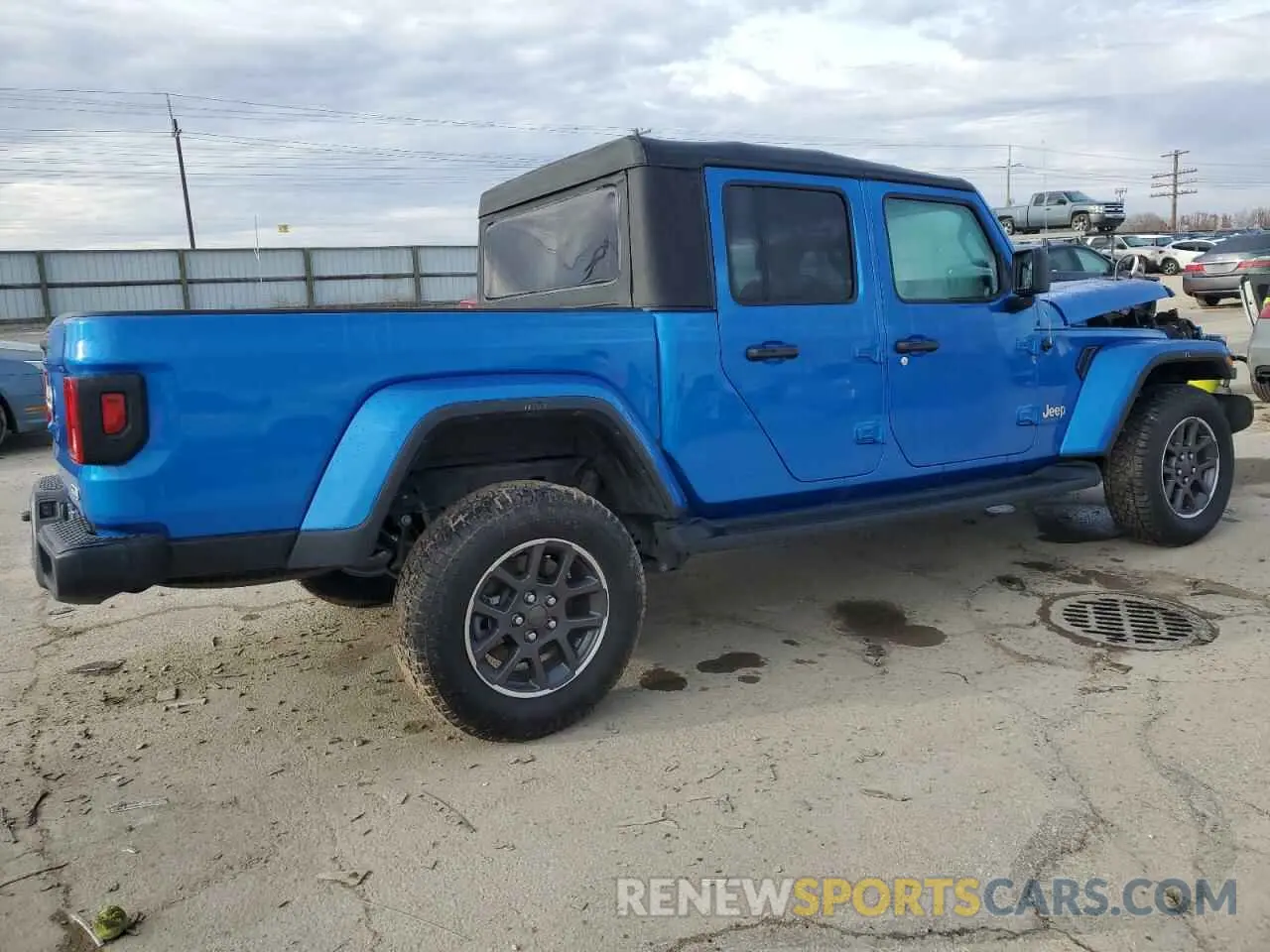 3 Фотография поврежденного автомобиля 1C6HJTFG1PL515353 JEEP GLADIATOR 2023