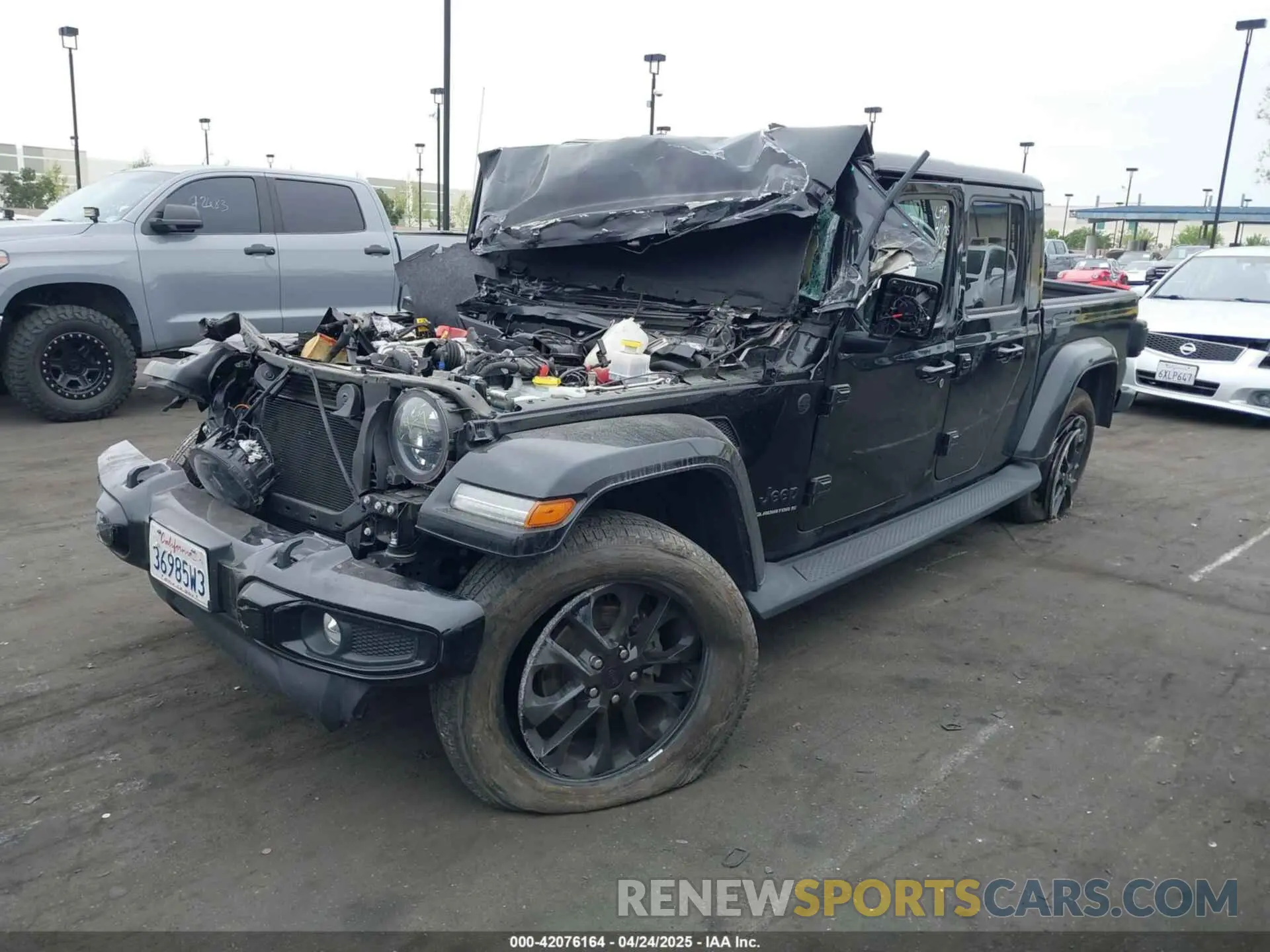 2 Фотография поврежденного автомобиля 1C6HJTFG1PL562849 JEEP GLADIATOR 2023