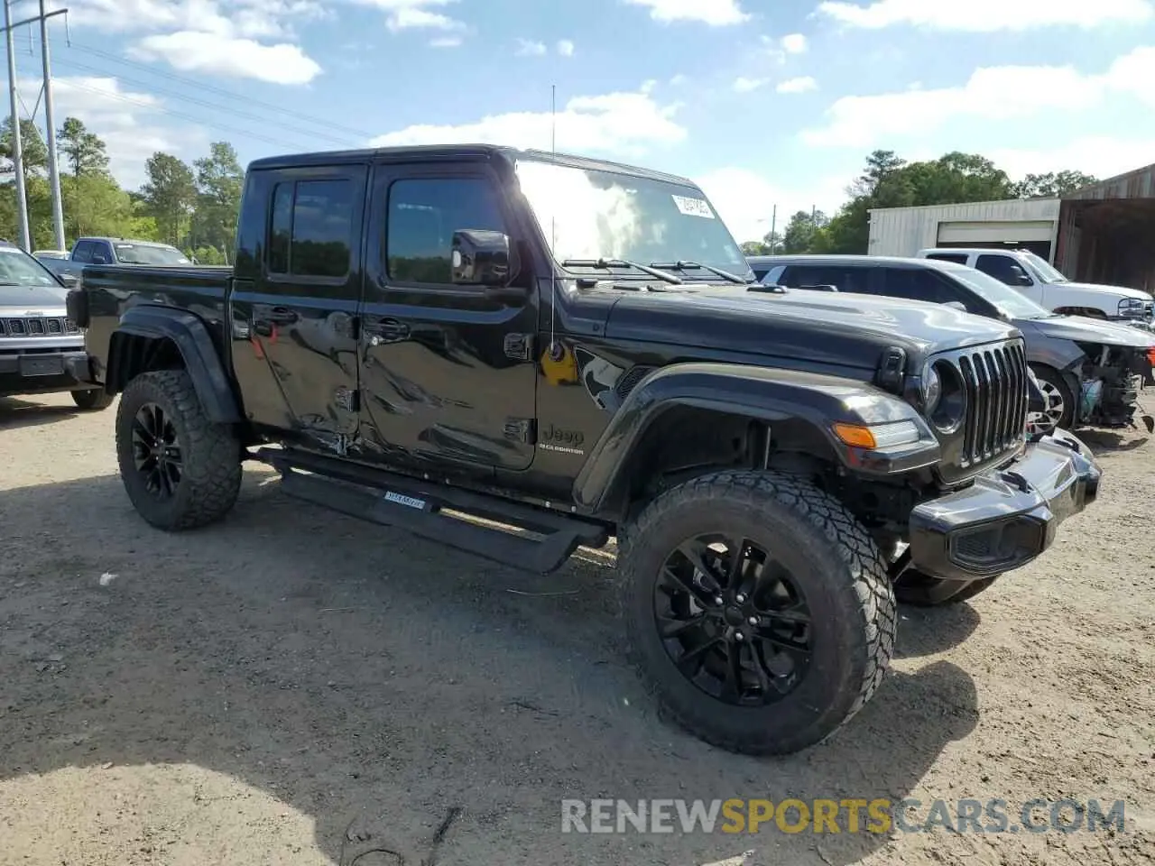 4 Фотография поврежденного автомобиля 1C6HJTFG1PL591347 JEEP GLADIATOR 2023