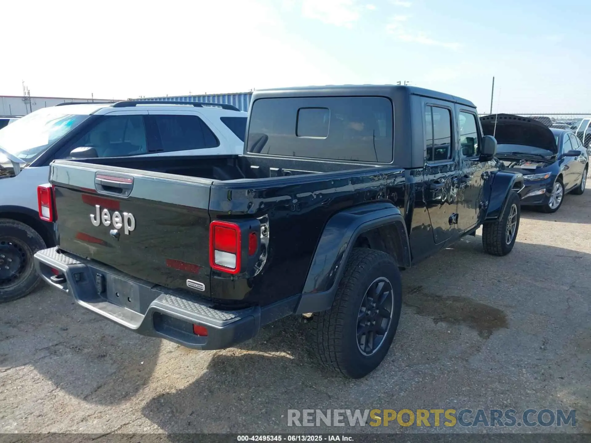 4 Фотография поврежденного автомобиля 1C6HJTFG2PL552850 JEEP GLADIATOR 2023