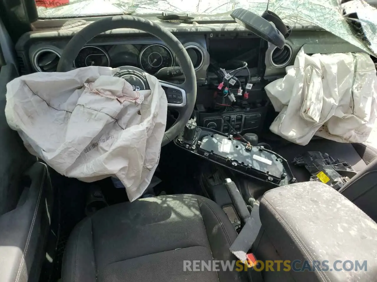 8 Photograph of a damaged car 1C6HJTFG3PL564263 JEEP GLADIATOR 2023