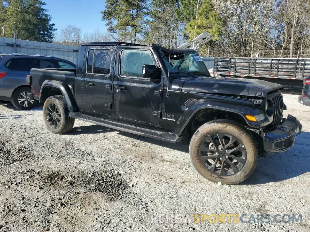 4 Фотография поврежденного автомобиля 1C6HJTFG8PL528455 JEEP GLADIATOR 2023