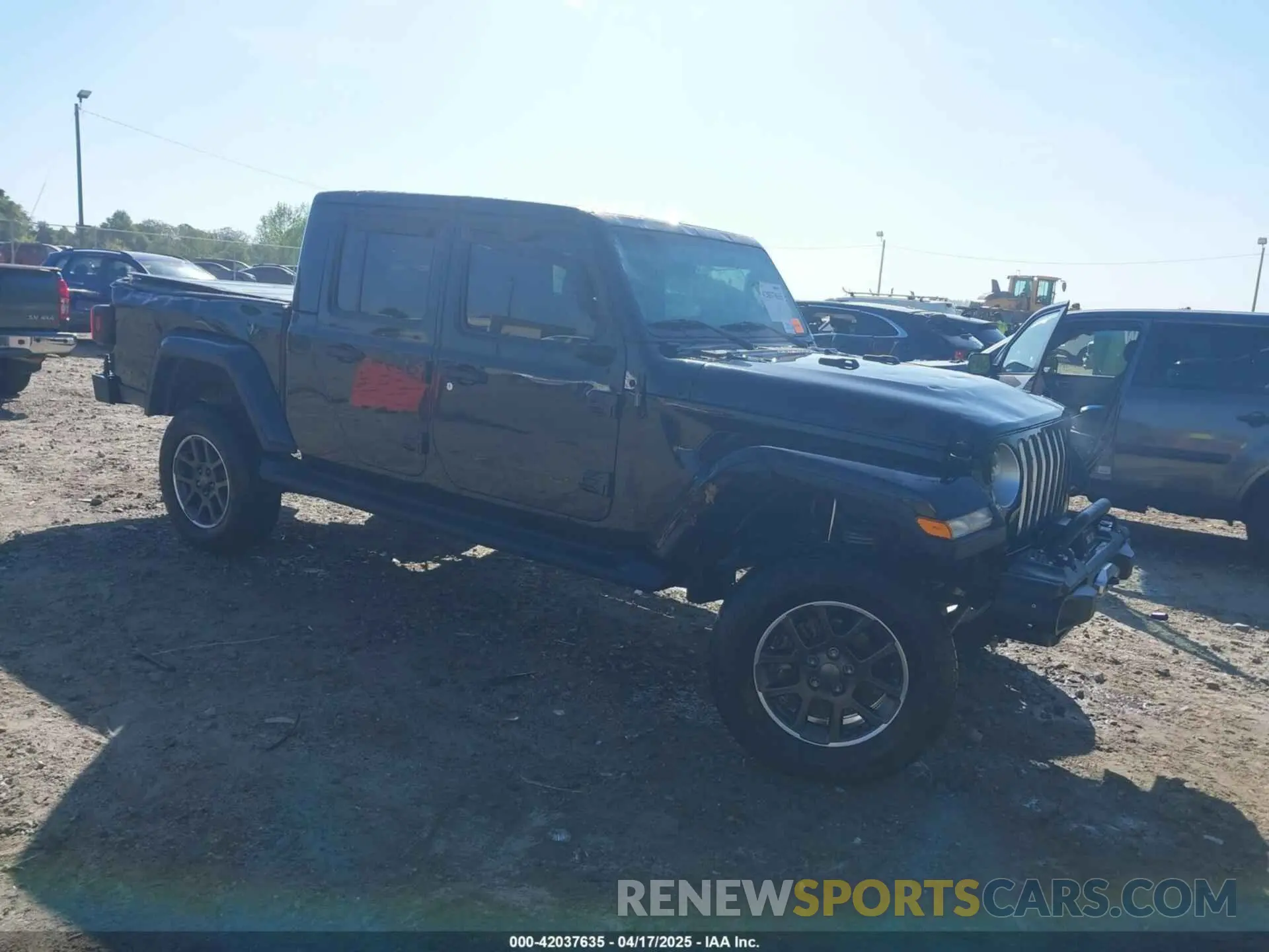 1 Photograph of a damaged car 1C6HJTFG9PL549685 JEEP GLADIATOR 2023