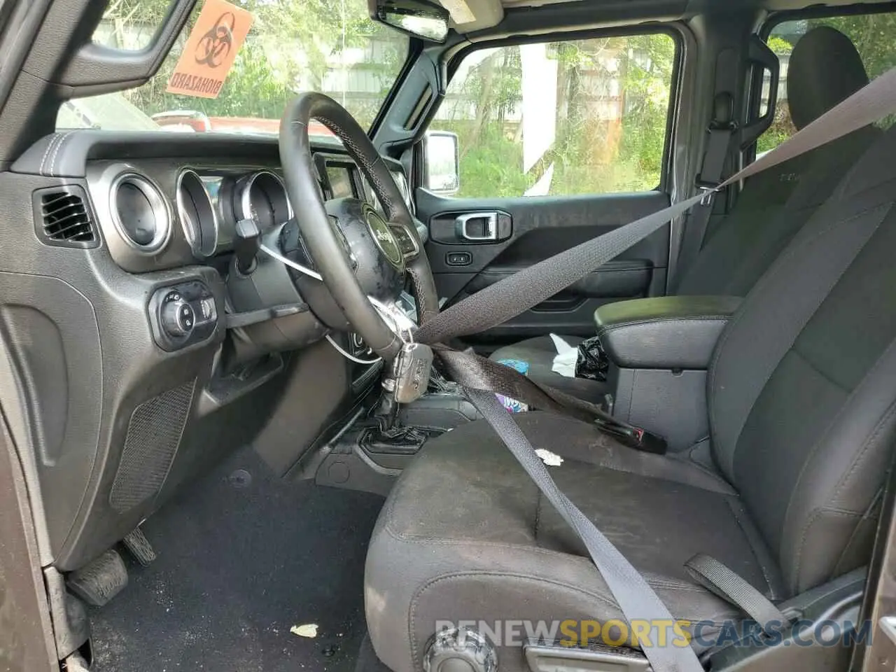 7 Photograph of a damaged car 1C6HJTFGXPL523659 JEEP GLADIATOR 2023