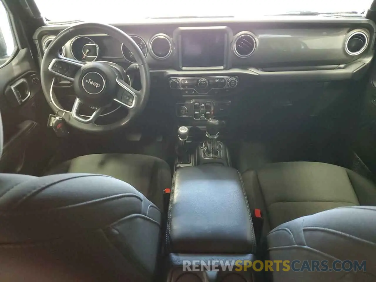 8 Photograph of a damaged car 1C6HJTFGXPL560873 JEEP GLADIATOR 2023