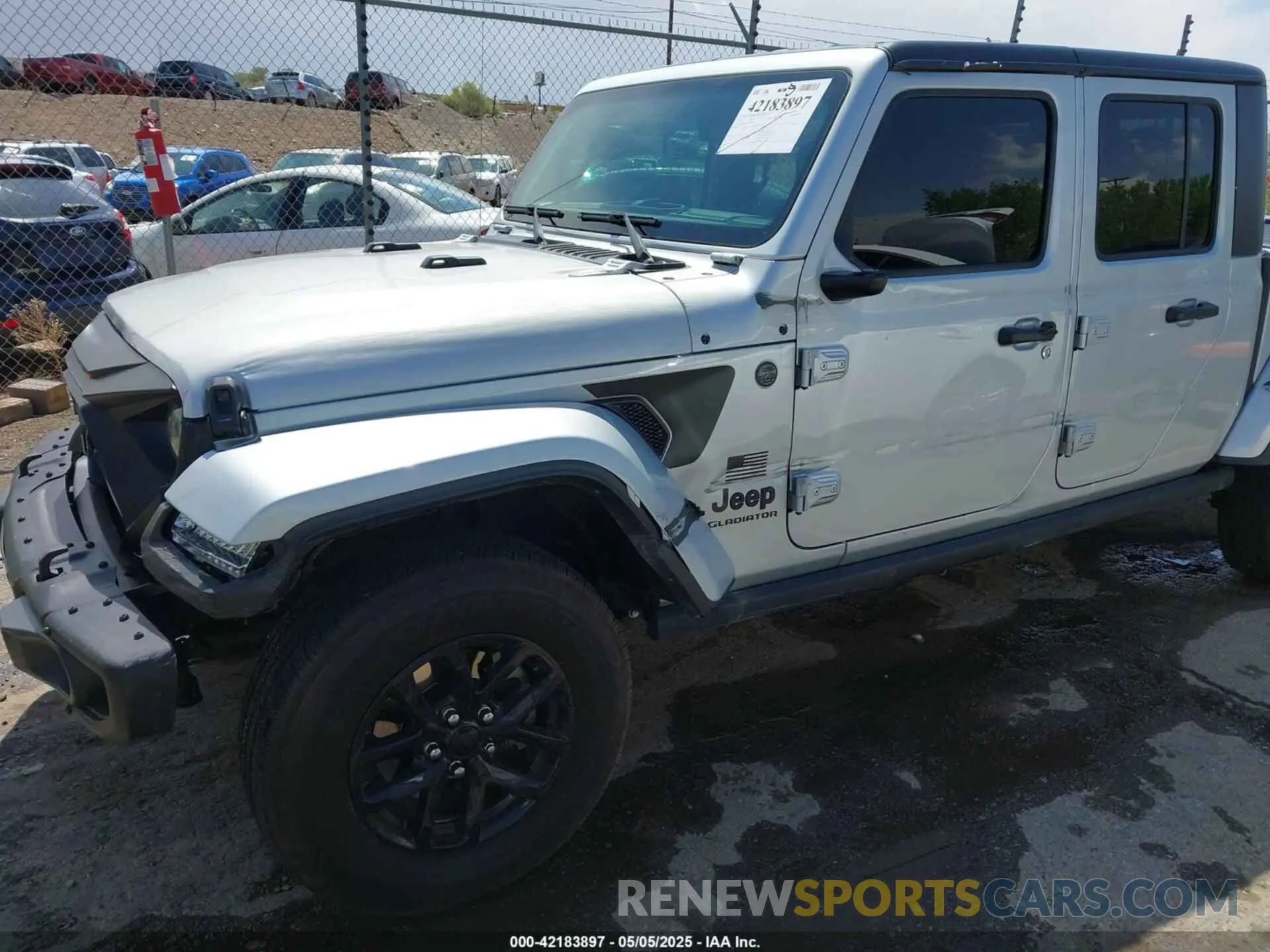 6 Фотография поврежденного автомобиля 1C6JJTAG3PL517372 JEEP GLADIATOR 2023