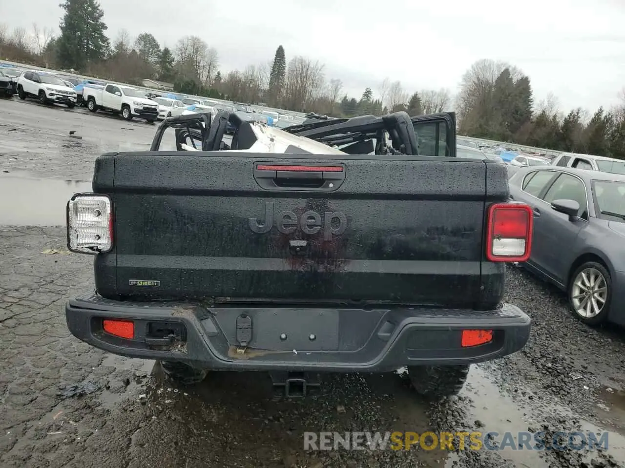 6 Фотография поврежденного автомобиля 1C6JJTAM1PL509308 JEEP GLADIATOR 2023