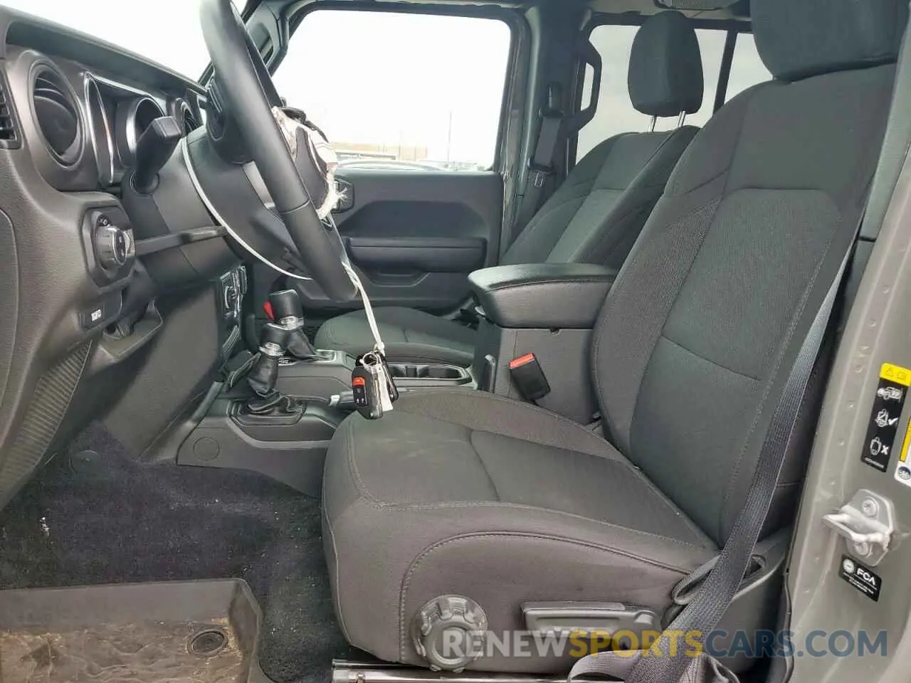7 Фотография поврежденного автомобиля 1C6JJTAM8PL520595 JEEP GLADIATOR 2023