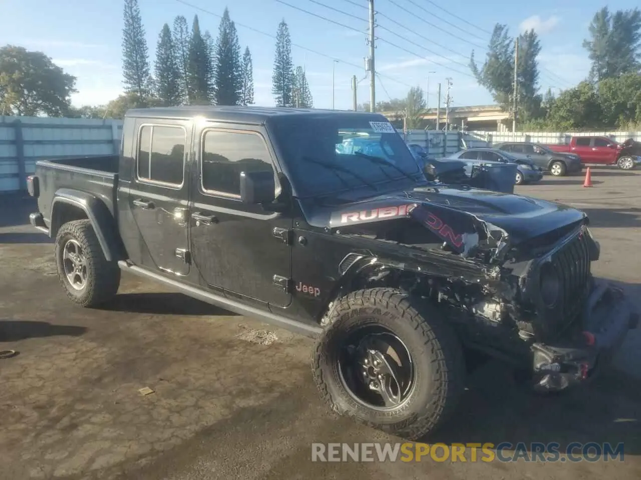 4 Фотография поврежденного автомобиля 1C6JJTBG0PL503198 JEEP GLADIATOR 2023