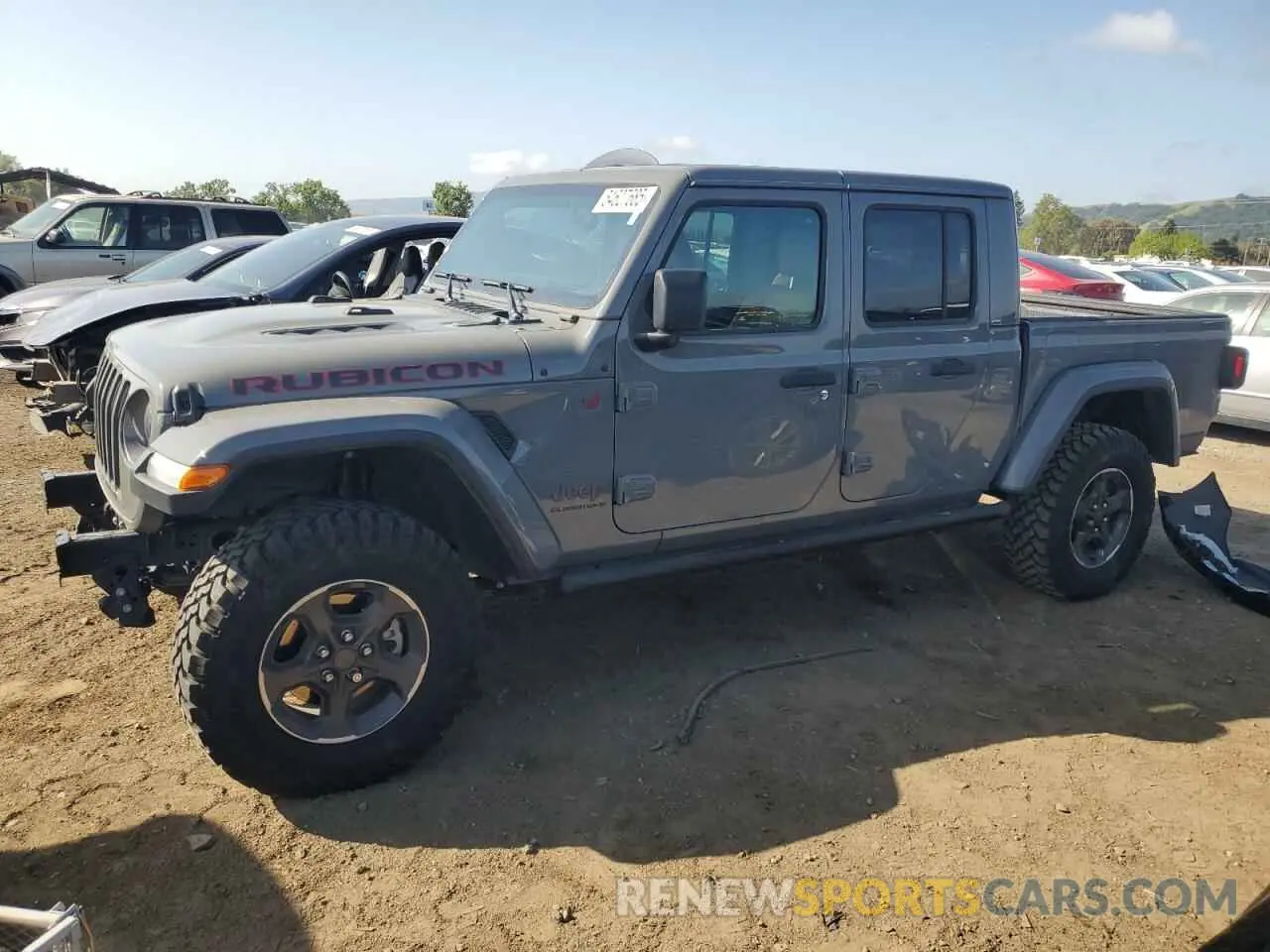 1 Фотография поврежденного автомобиля 1C6JJTBG8PL550219 JEEP GLADIATOR 2023