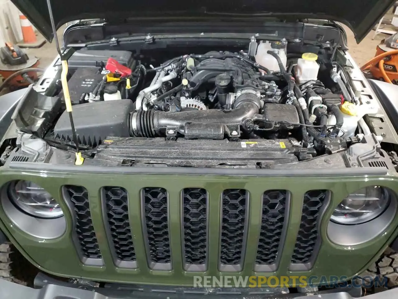 11 Photograph of a damaged car 1C6JJTBG9PL568552 JEEP GLADIATOR 2023