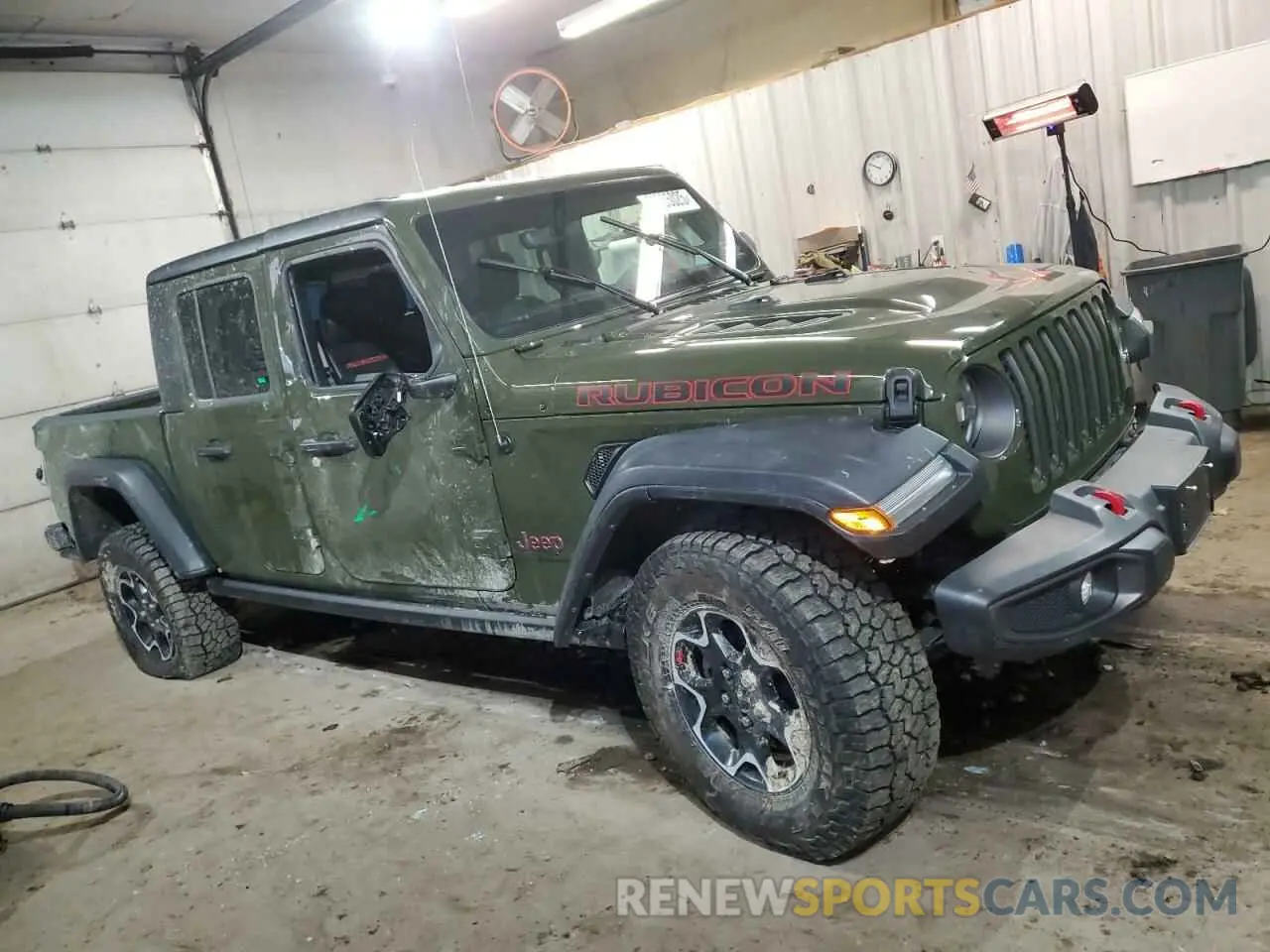 4 Photograph of a damaged car 1C6JJTBG9PL568552 JEEP GLADIATOR 2023