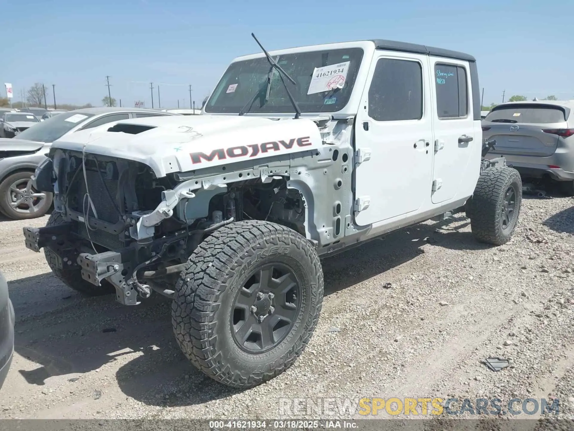 2 Фотография поврежденного автомобиля 1C6JJTEG0PL536472 JEEP GLADIATOR 2023