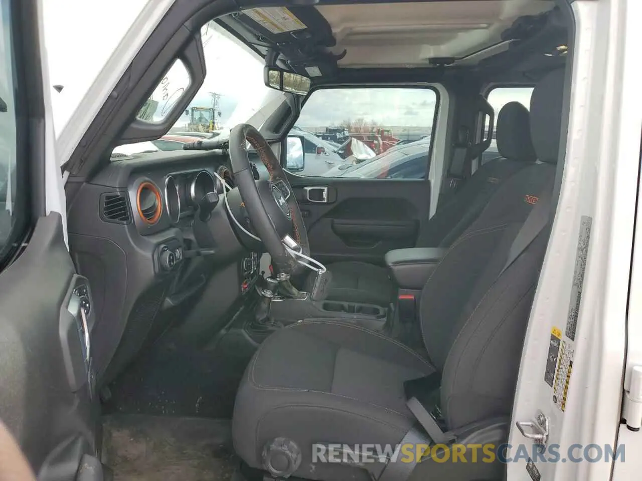 7 Фотография поврежденного автомобиля 1C6JJTEG3PL582698 JEEP GLADIATOR 2023