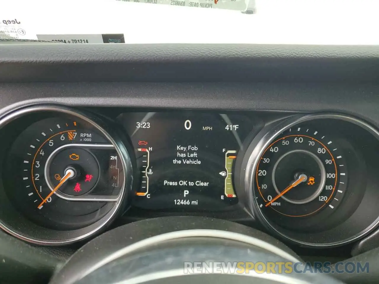9 Фотография поврежденного автомобиля 1C6JJTEG3PL582698 JEEP GLADIATOR 2023