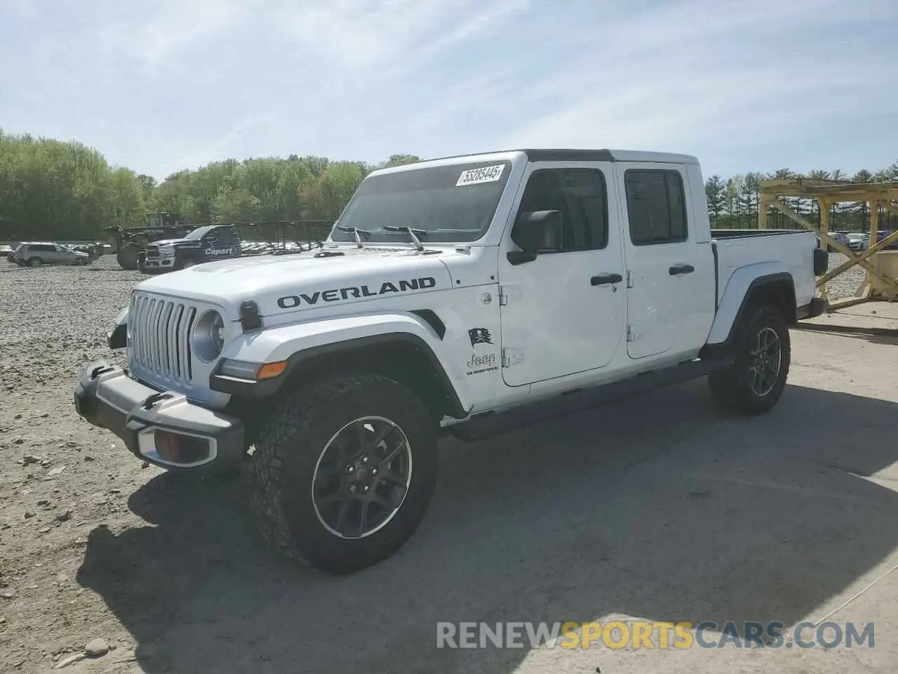 1 Photograph of a damaged car 1C6JJTFM6PL547321 JEEP GLADIATOR 2023