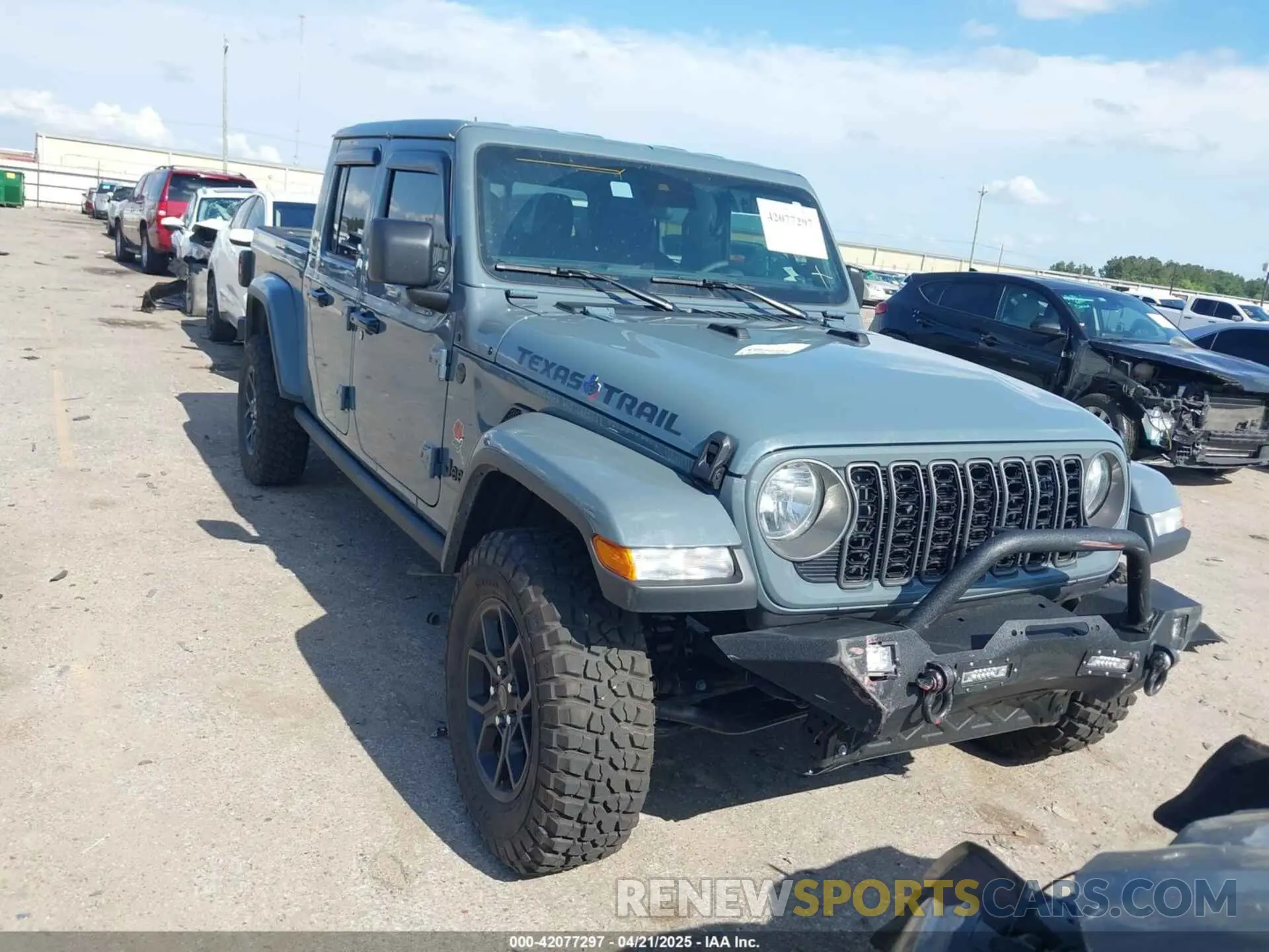 1 Фотография поврежденного автомобиля 1C6HJTAG4RL133974 JEEP GLADIATOR 2024