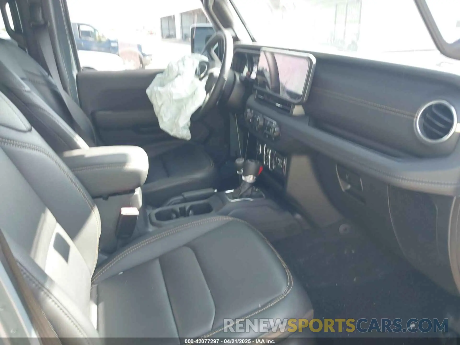 5 Фотография поврежденного автомобиля 1C6HJTAG4RL133974 JEEP GLADIATOR 2024