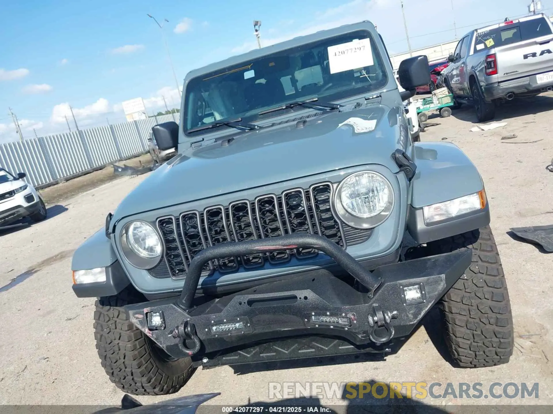 6 Фотография поврежденного автомобиля 1C6HJTAG4RL133974 JEEP GLADIATOR 2024