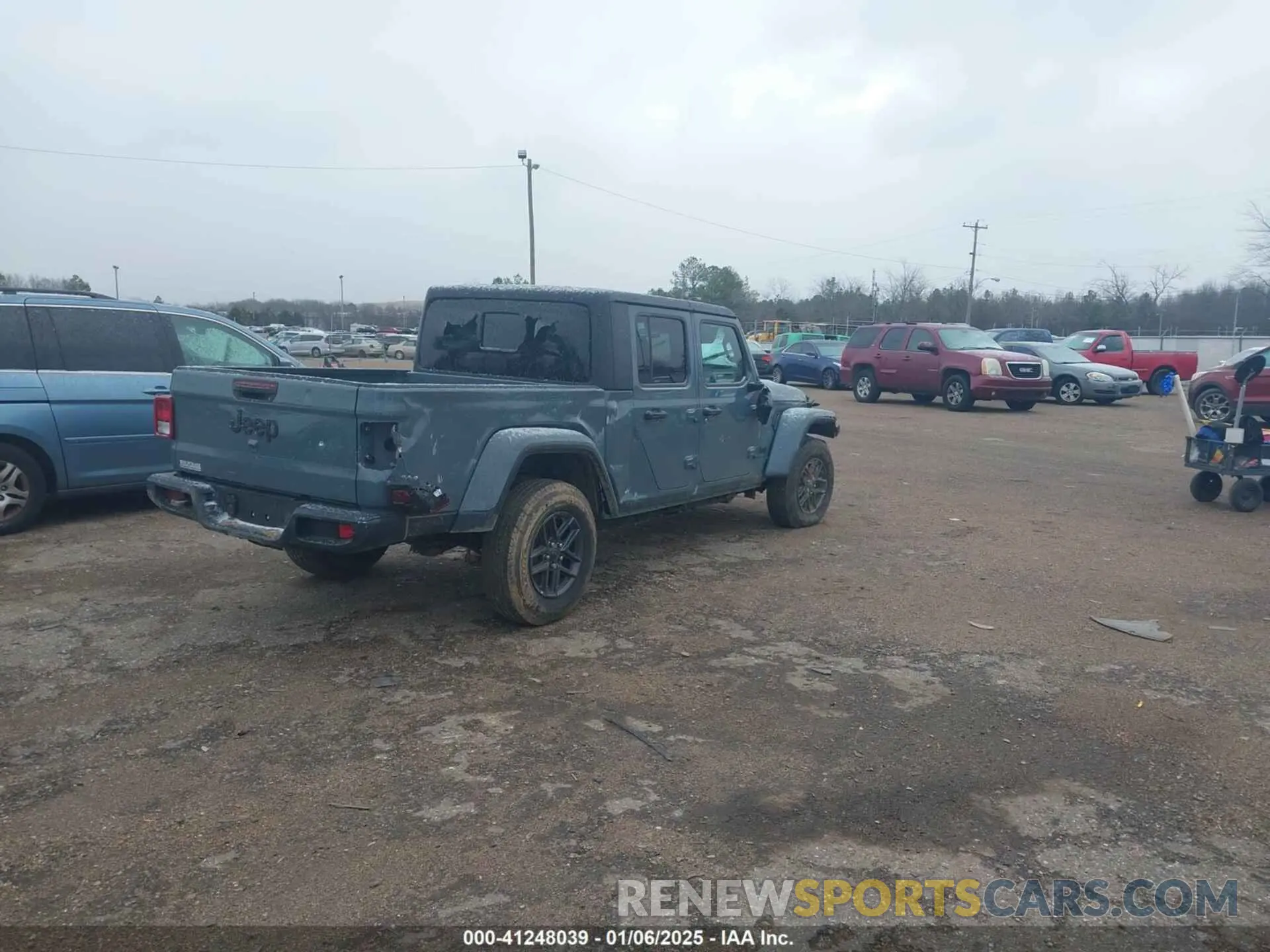 4 Photograph of a damaged car 1C6HJTAG5RL127973 JEEP GLADIATOR 2024