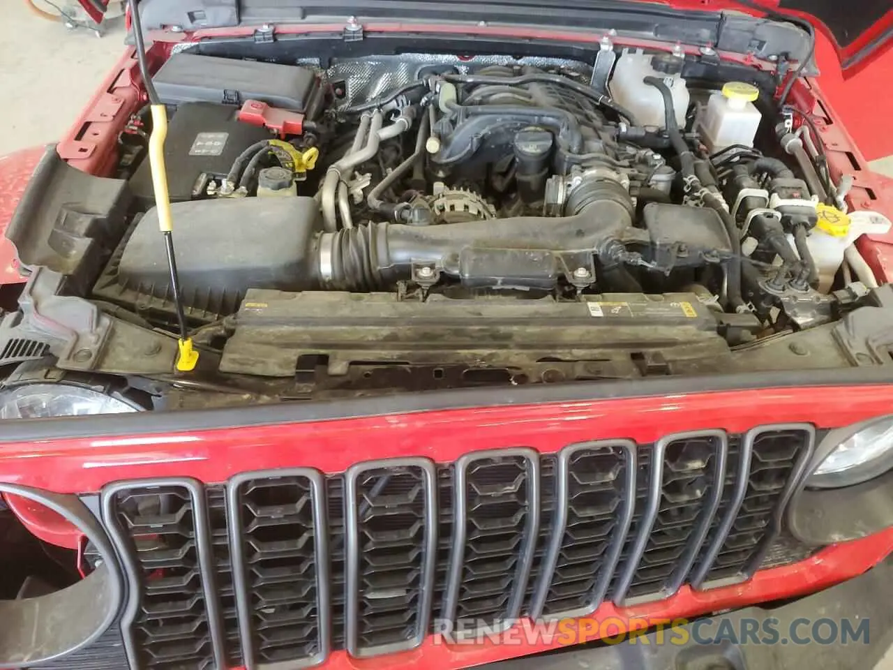 11 Фотография поврежденного автомобиля 1C6HJTAG7RL100645 JEEP GLADIATOR 2024
