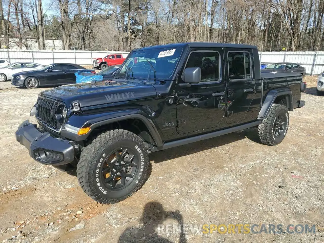 1 Photograph of a damaged car 1C6HJTAG7RL109829 JEEP GLADIATOR 2024